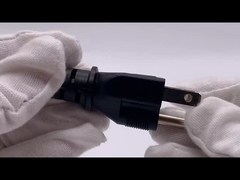 ژاپن 3-پین پلگ به IEC 320 C13 AC سیم قدرت مجموعه قالب بندی