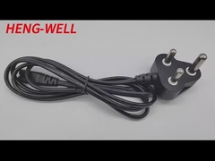 16A 250V 3Pin پی وی سی هندوستان کابل تمدید برق سفارشی