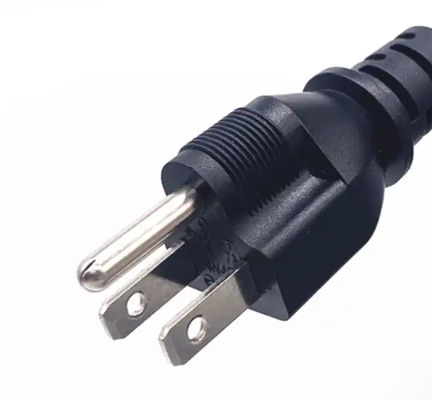 AC Japan Power Cord 3 Pin Plug 7A 12A 15A 125V تا IEC 320 C13