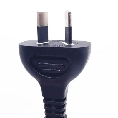 سیم برق متناوب با پلاگین 2PIN Rcm SAA برای 7.5A 250V