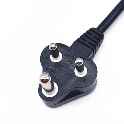 3-پين جنوبي آفريقا برق، SABS 1.8m 2m 250V C13 AC برق افزايش برق
