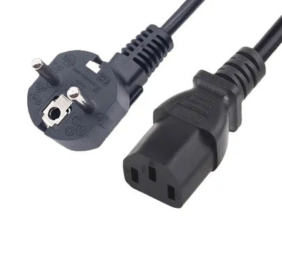 VDE 16A 250V 3 پلگ C13 EU