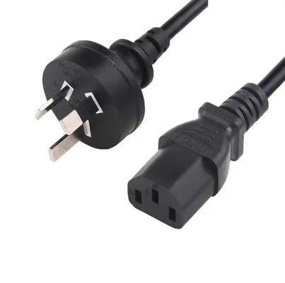 7.5A 10A 250V AU استرالیای استاندارد SAA تایید شده کابل برق AC سیم تمدید کابل برق پلاگ کابل های برق