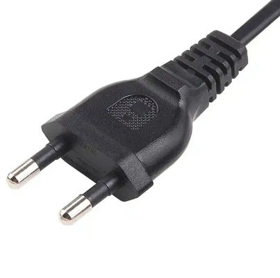 2 پین کوریا سیم برق AC پلاگین تمدید KC تایید 2.5A 250V