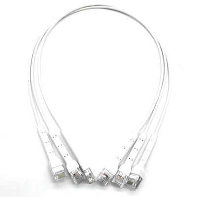 سفارشی کردن طول CMP / CMR هادی مس داخلی PVC ژاکت کابل Ethernet LAN کابل