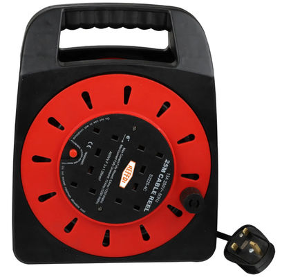 UK کابل تلفن همراه رولی سوکت تلفن همراه بیرونی چرخ رولی رولی چهار سوکت کابل رولی کابل برق